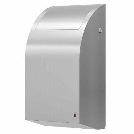 284-Stainless Design Poubelle, 30 l